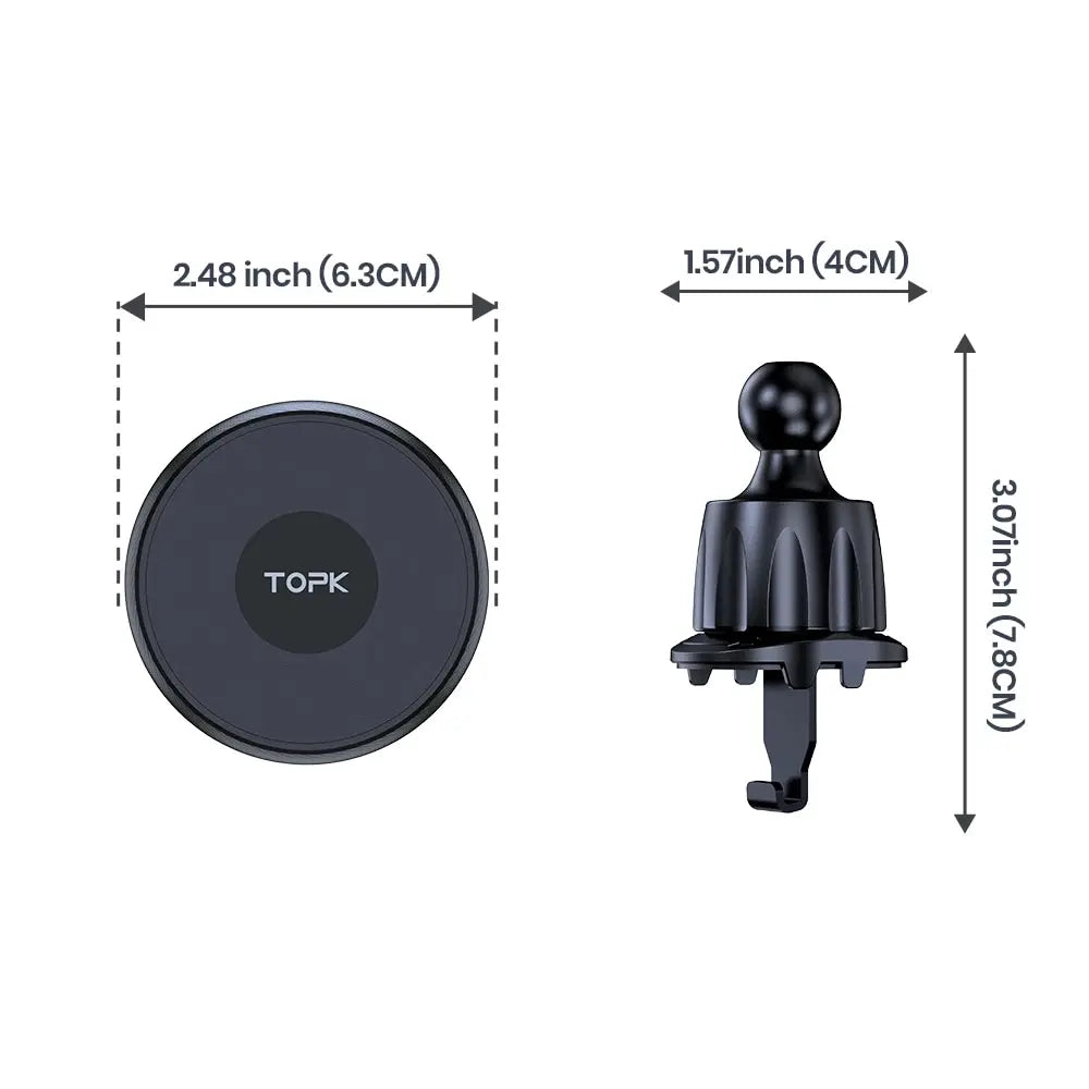 Support de téléphone de voiture Magsafe